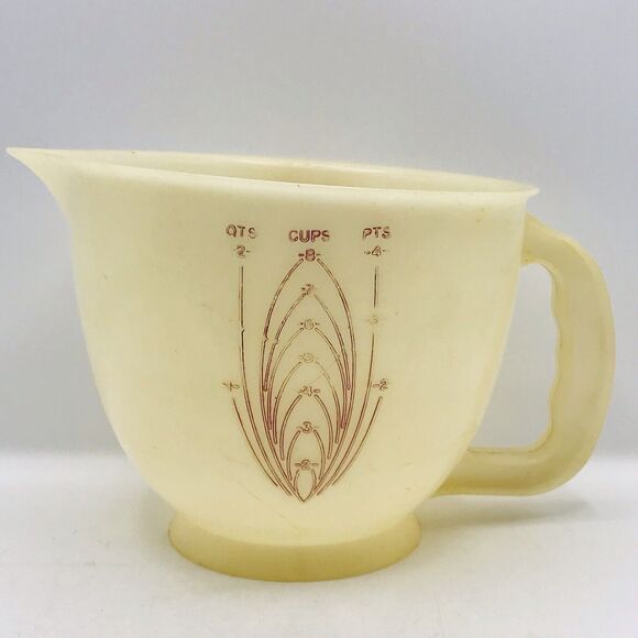 Vintage Tupperware 500-7 Mix-N-Stor 8 Cup 2 Quart Measuring Bowl No Lid Granny - Picture 1 of 6